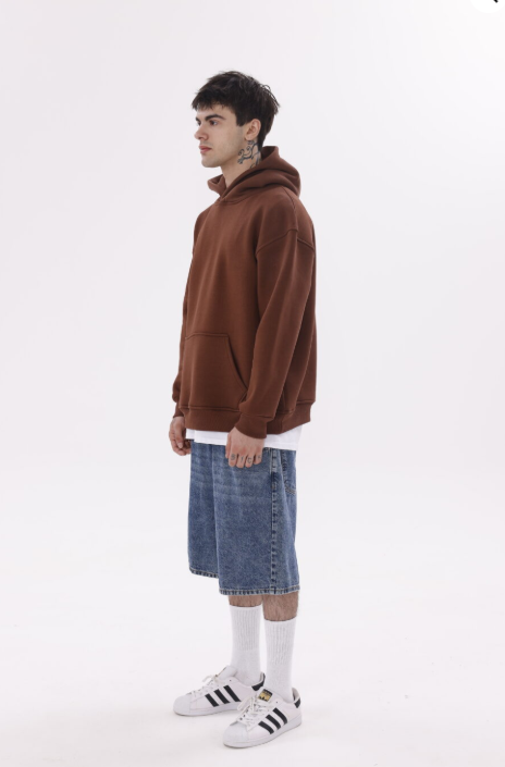 Basic Oversize Kapuşonlu SweatShirt